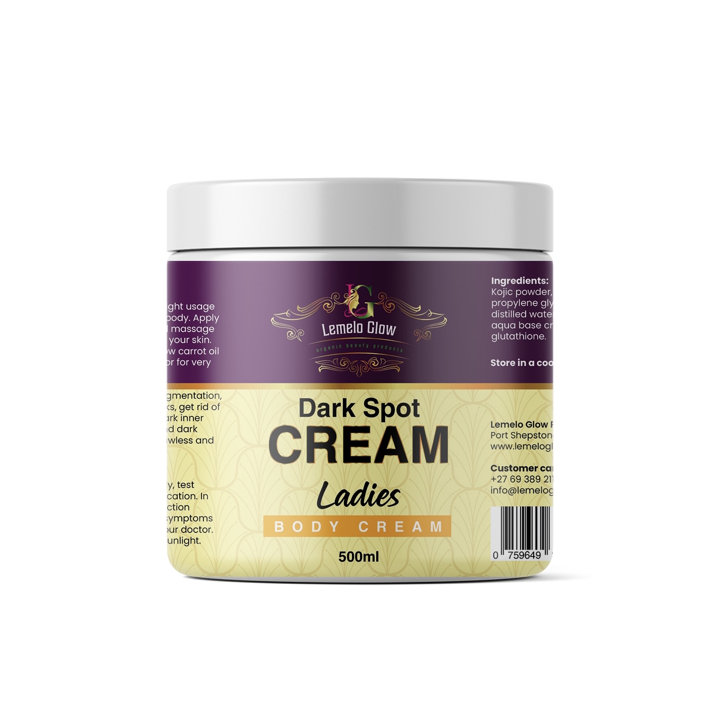 Ladies Darkspots Cream500ml 